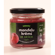 Ummly mandeļu krēms ar ķiršiem bez pievienota cukura, 200g